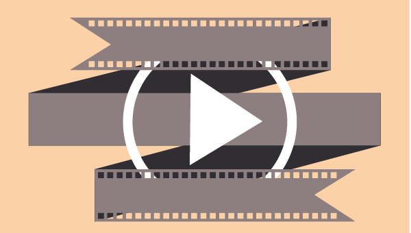 film strip with play sign